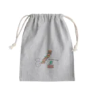 ゆこのバケ太郎と小鳥のソーちゃん♪ Mini Drawstring Bag