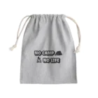 アウトドアデザインのNO CAMP NO LIFE Mini Drawstring Bag