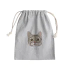 みきぞーん｜保護猫 ミッキー画伯と肉球とおともだちのlizu Mini Drawstring Bag