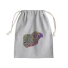 愉快なインコ達のヨウム Mini Drawstring Bag