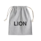 TOKYO LOGOSHOP 東京ロゴショップのLION-ライオン- Mini Drawstring Bag