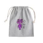 love and peace のウケるぶたまんじゅ Mini Drawstring Bag