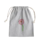 Lily bird（リリーバード）の桃色ガーベラ１輪 Mini Drawstring Bag