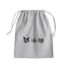 ごまわさびのone two three Mini Drawstring Bag