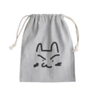 白モフ赤ちゃんの猫のゴータロー Mini Drawstring Bag