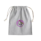 通りすがりの人事の人が皆様の出世開運をお祈りする店（α版）の安産祈願：Designed by Sayuri Mukai Mini Drawstring Bag