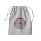 みみず商店のまいねーむいず「ぶーた」 Mini Drawstring Bag