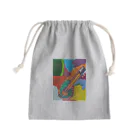 ムスメアートのOil art  Mini Drawstring Bag