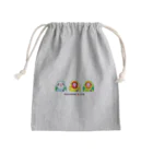 akink(ｱｷﾝｺ)のこざくらいんこ三兄弟 Mini Drawstring Bag