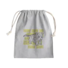 LalaHangeulのWhite tiger Kid  Mini Drawstring Bag