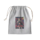 KumaKumaのkumakuma  鬼っ娘(おにっこ) Mini Drawstring Bag