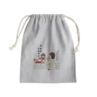 ちたろうイラストショップのぼったくり商店ごっこ Mini Drawstring Bag