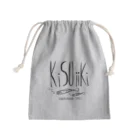 川魚親子の汽水域商店の汽水域商店ロゴ Mini Drawstring Bag