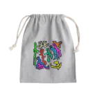 ユウユウオブジサンのハスダクリーチャー002 Mini Drawstring Bag