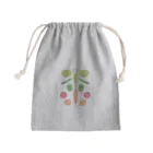 たっちからぁショップのなでなで野菜ナチュラル Mini Drawstring Bag