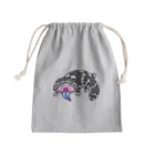 もむのふの爬虫類グッズやさんのマツカサトカゲちゃん Mini Drawstring Bag