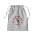 kitaooji shop SUZURI店の越冬蛹アメカジ Mini Drawstring Bag