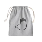 ねこやにわとりやの胃ハチワレ猫 Mini Drawstring Bag