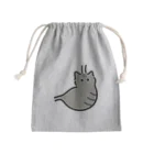 ねこやにわとりやの胃キジトラ猫 Mini Drawstring Bag