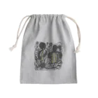 フクハラアキコの【audace × フクハラアキコ】ライブスケッチ柄A Mini Drawstring Bag