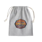 ぽんぽこあんぽんたんのENJOY SAUNA Mini Drawstring Bag