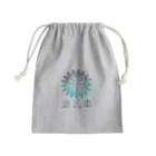 オサヤマの絵筆の家紋ギア【源氏車】 Mini Drawstring Bag