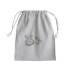 ららのふでやのうさぎのららちゃん Mini Drawstring Bag