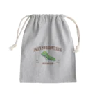 kitaooji shop SUZURI店のナミいもアメカジ Mini Drawstring Bag