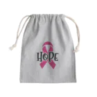 Fred HorstmanのBreast Cancer HOPE  乳がんの希望 Mini Drawstring Bag