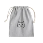 ネコトシアワセの落書きネコ Mini Drawstring Bag