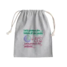 pepecirnoの地球の自然と動植物たちを守ろう！！ Mini Drawstring Bag