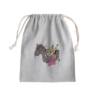 Andiamoの趣味は乗馬ですの Mini Drawstring Bag