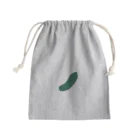 ゆきだるまのきゅうり。 Mini Drawstring Bag