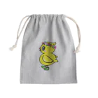 LalaHangeulの花冠ひよ子 Mini Drawstring Bag