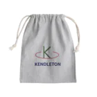 KENT STATEのKENDLETON カレッジロゴ きんちゃく