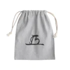 sengokuartの徳川家康のサイン黒 Mini Drawstring Bag