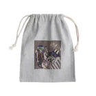 厚焼きのダークな世界の双子の秘密 Mini Drawstring Bag