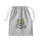 ボーダーラインのあめちゃん(ドット絵) Mini Drawstring Bag