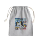 みなとまち層の南半球のペンギンたち Mini Drawstring Bag