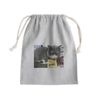 sutebatijinseiの猫とハンバーガー Mini Drawstring Bag