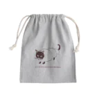 NIKORASU GOのユーモアダジャレネコデザイン「チョココロネッコ」（Tシャツ・パーカー・グッズ・ETC） Mini Drawstring Bag