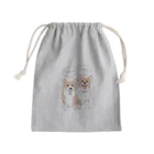 かたみゆSHOPの【ダイアモンド&シトリン】うちのこグッズ Mini Drawstring Bag