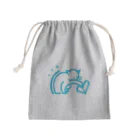 Cleavageの日本式双晶つんつんネコちゃーん Mini Drawstring Bag