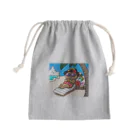 Happy Fun goodsの舞妓ねこバケーション Mini Drawstring Bag