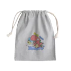 HxA paintshopの恐竜　ティラノサウルス　トレックス Mini Drawstring Bag