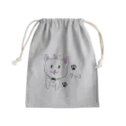 KUROWOLFの犬のワンコくん Mini Drawstring Bag