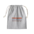 moka landのかけっこ大好きシュナウザー Mini Drawstring Bag