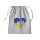 LalaHangeulのPray For Peace ウクライナ応援 Mini Drawstring Bag
