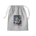 ウミの家のみちゃ(ペンギンver.) Mini Drawstring Bag