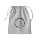 yukichocolatemochiのNO Animal testing　うさぎ きんちゃく Mini Drawstring Bag